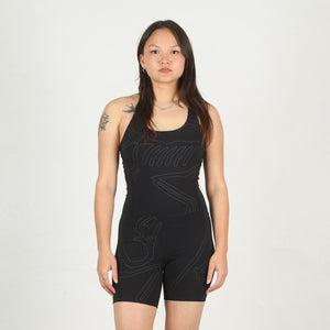 W Subida One Piece - Black/Graphite