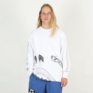 Ed Davis LS T-Shirt - Blanc