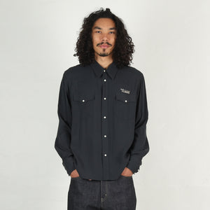 L/S Four Corners Shirt - Black