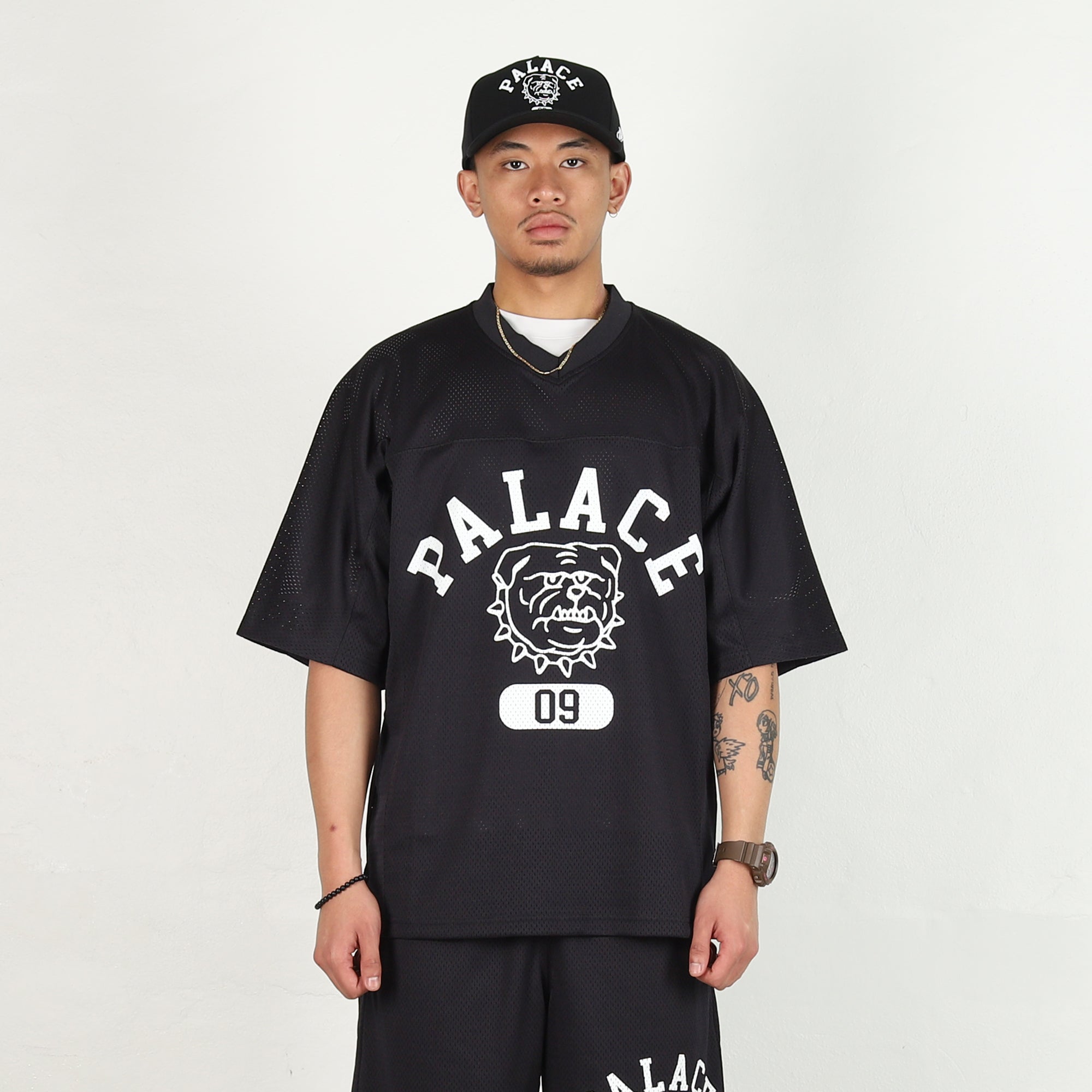 Bulldog Mesh Jersey - Black – Supply Store