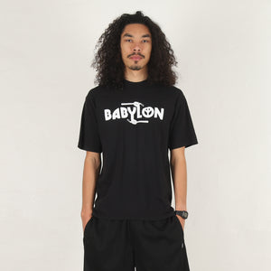 Baton T-Shirt - Jet Black