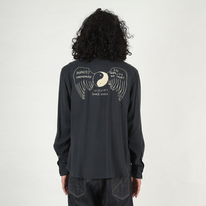 L/S Four Corners Shirt - Black