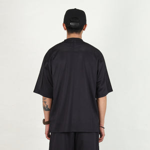 Bulldog Mesh Jersey - Black