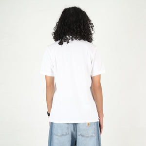 S/S Chase Pique Polo - White / Gold