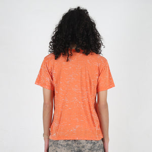 Burnout T-Shirt - Tangerine