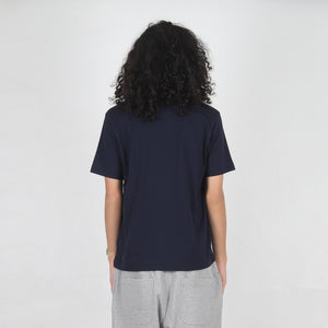 Cotton Jersey T-Shirt - Navy