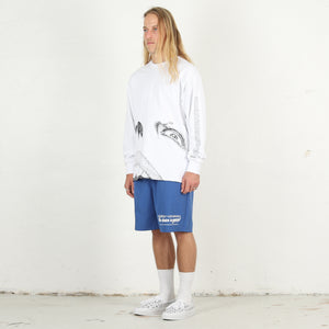 Ed Davis LS T-Shirt - Blanc