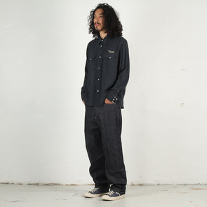 L/S Four Corners Shirt - Black