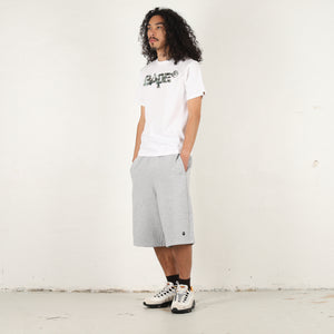 Hybrid Camo Mixed Logo T-Shirt - White