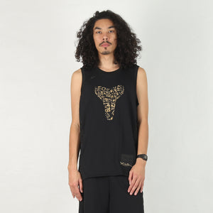 Kobe Basketball Tank - Black/Metallic Gold