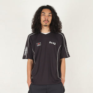 Palace Golf Mesh Polo - Black