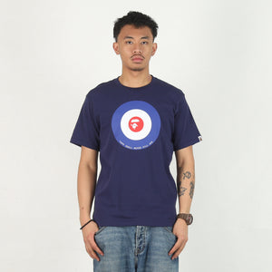 Ape Target T-Shirt - Navy