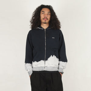 Zip Hoodie - Jet Black