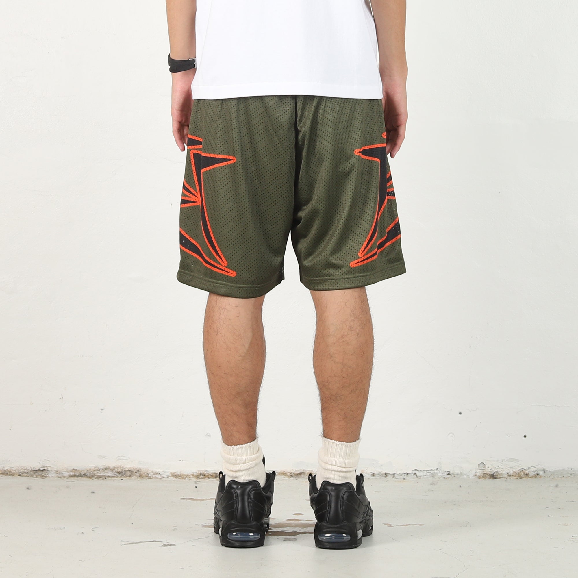 Big B Logo Mesh Short - Olive – Supply Store