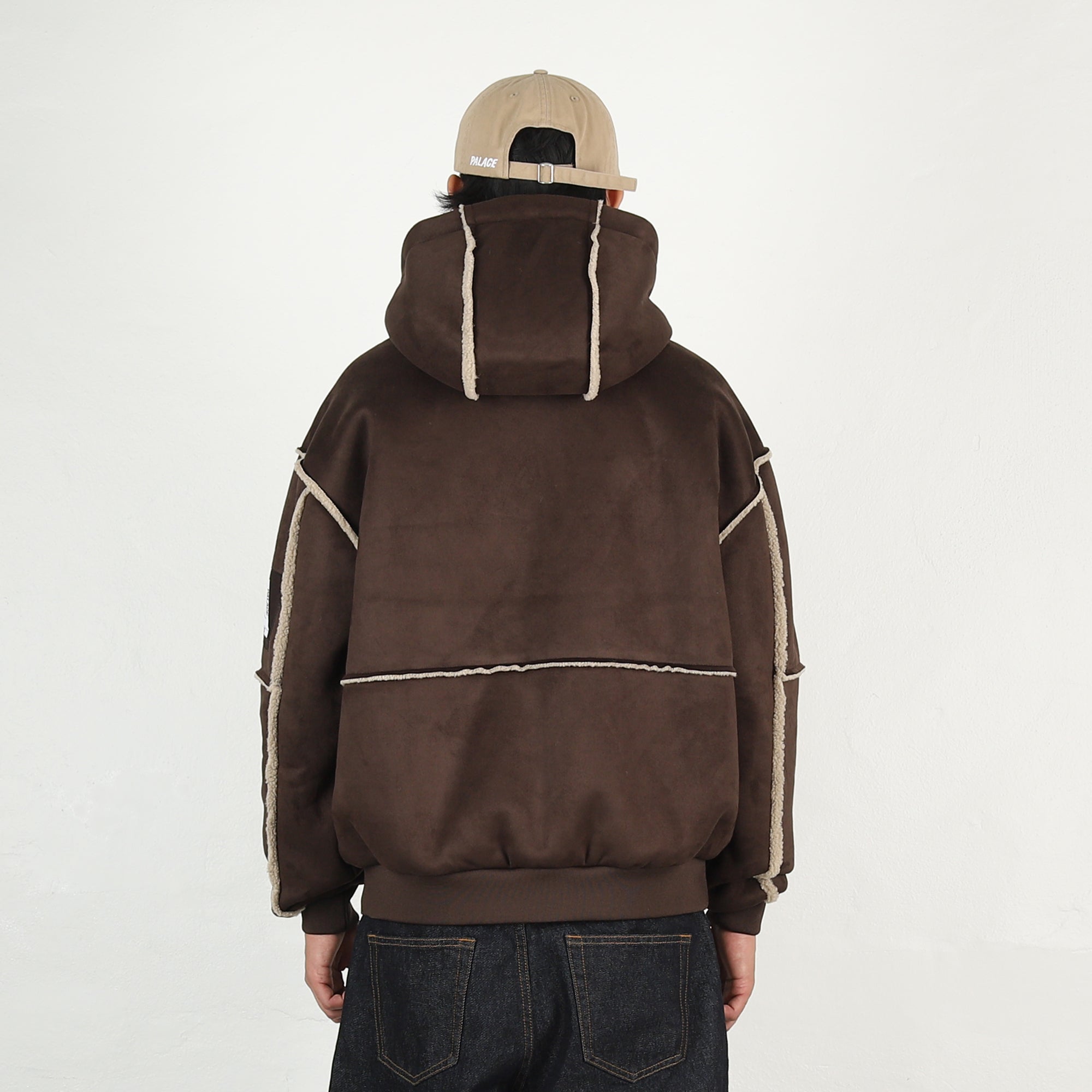 PATCH PALACE Patch Me Up Shearling Jacket FOX ME UP SHEARLING