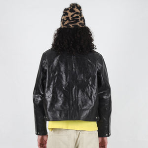 Garage Jacket Leather - Black