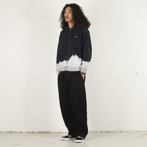 Zip Hoodie - Jet Black