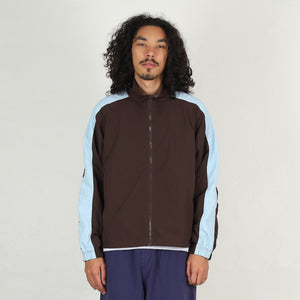 Lightweight Mock Jacket - Brown