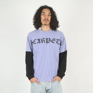 Trampstamp T-Shirt - Purple/Black