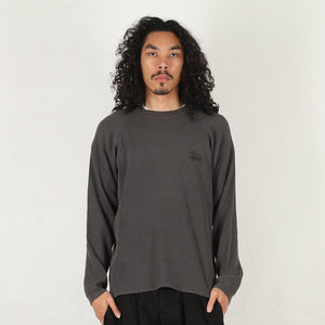 Raglan Thermal Basic Stock - Washed Black