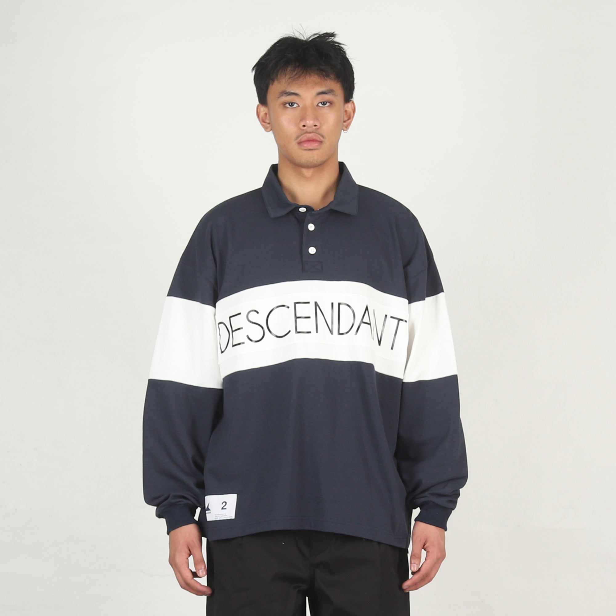 Puba Polo LS - Navy – Supply Store