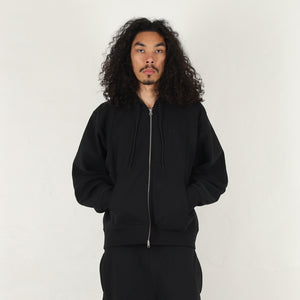 Nike 560 Fleece FZ Hooded Sweat - Black