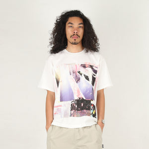 MD Crossed Wires Big T-Shirt - White