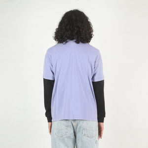 Trampstamp T-Shirt - Purple/Black