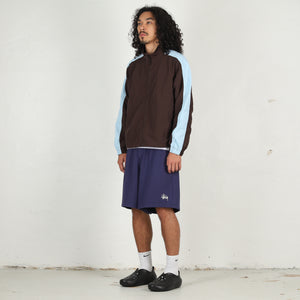 Lightweight Mock Jacket - Brown