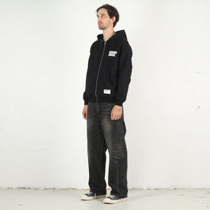 Classic Sweat Zip Hoodie - Black