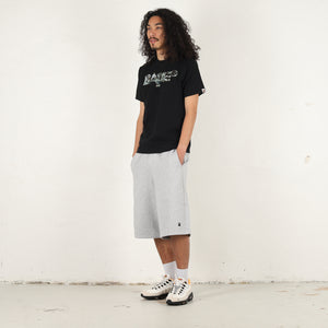Hybrid Camo Mixed Logo T-Shirt - Black