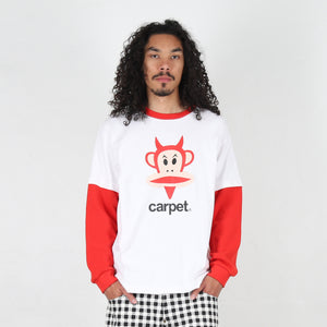 Devil Julius L/S - White