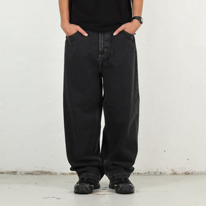 Brandon Pant - Black stone washed