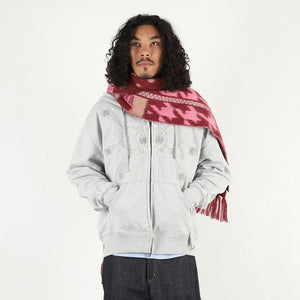 Angel99 Zip Up Hoodie - Grey