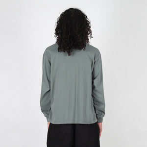 AII LS Cotton Pullover - Blue Grey