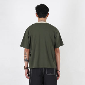 SS Ringer Tee - Olive