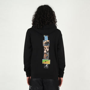 Sad Madness Zip Up Hoodie - Black