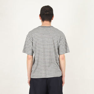 Heart Striped T-Shirt - Grey