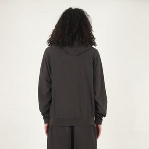 Lightweight Terry Hoodie - Black