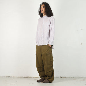 Standard LS Shirt - Purple Stripe