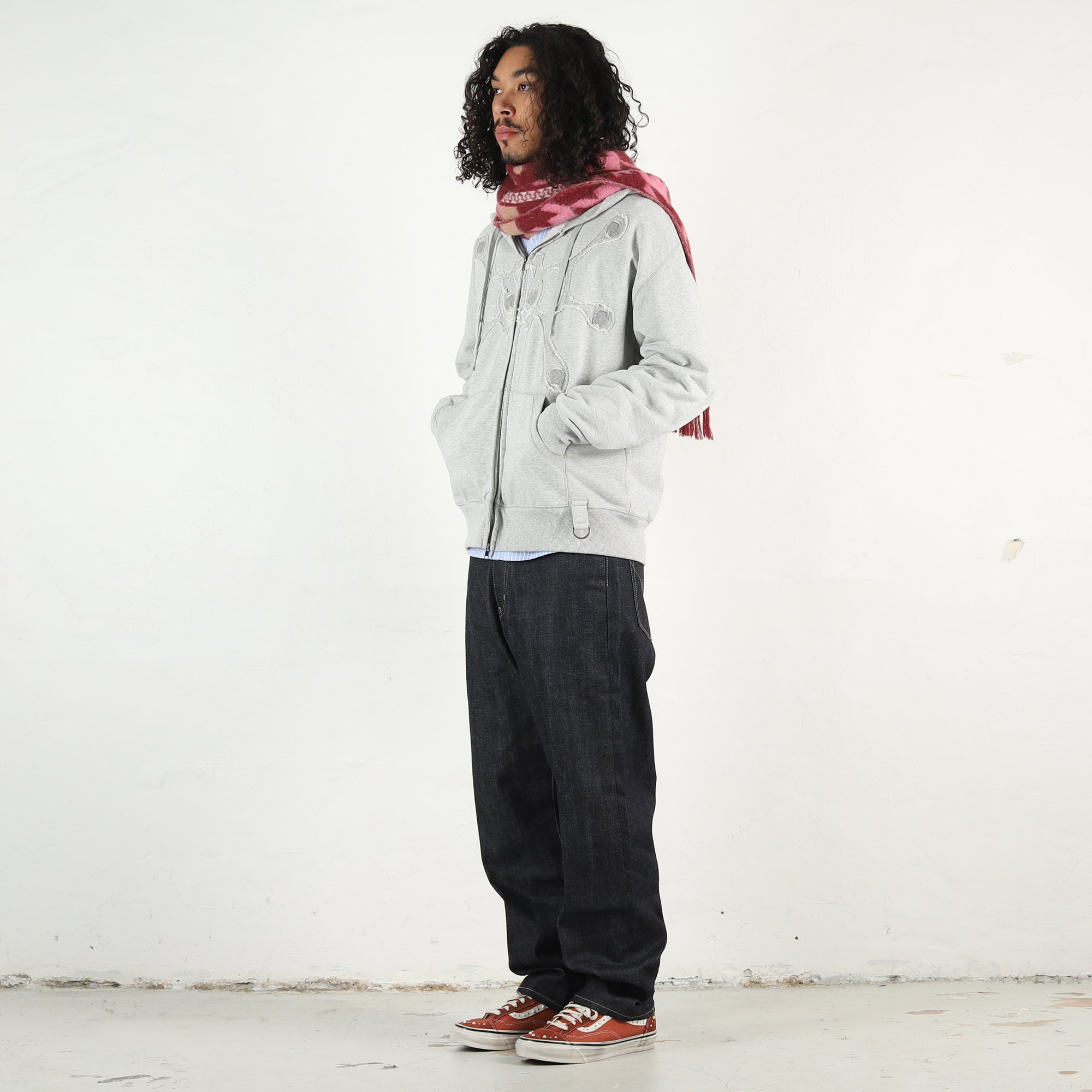 Angel99 Zip Up Hoodie - Grey – Supply Store
