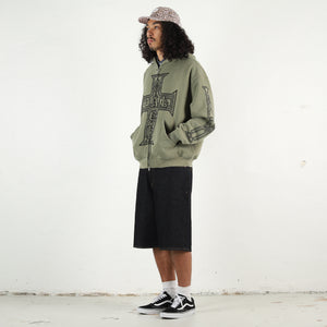 Y So Cross Pigment Hood - The Deep Green
