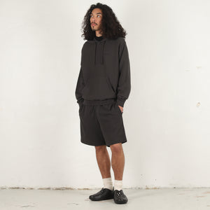 Lightweight Terry Hoodie - Black