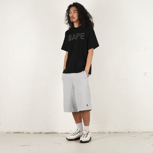 Bape Rhinestone Relaxed Fit T-Shirt - Black