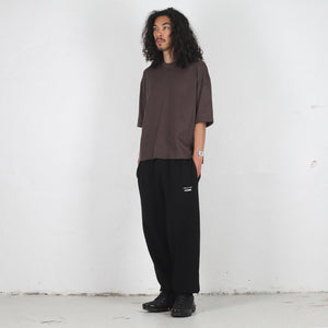 Cotton Jersey Brushed T-Shirt - Mocha
