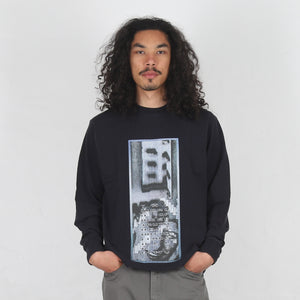 Washed As Mere Reality L/S T-Shirt - Black