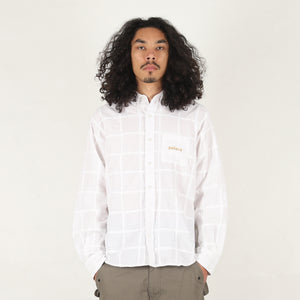 Seer Patch Oxford Shirt - White