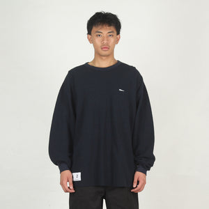 Cachalot Waffle LS - Navy