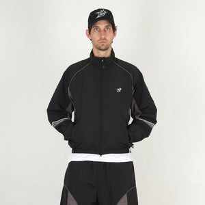 Raglan Track Jacket - Black