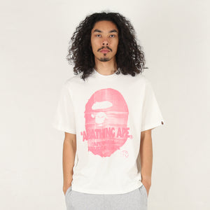 Spray Ape Head Relaxed Fit T-Shirt - Ivory